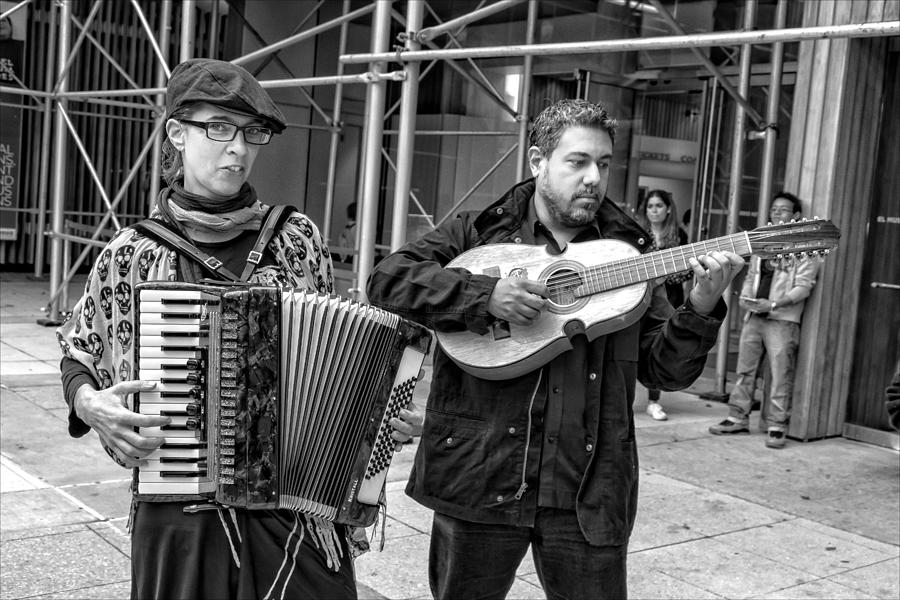 Day of the Dead El Museo del Barrio NYC 2014 Musicians Photograph by Robert Ullmann