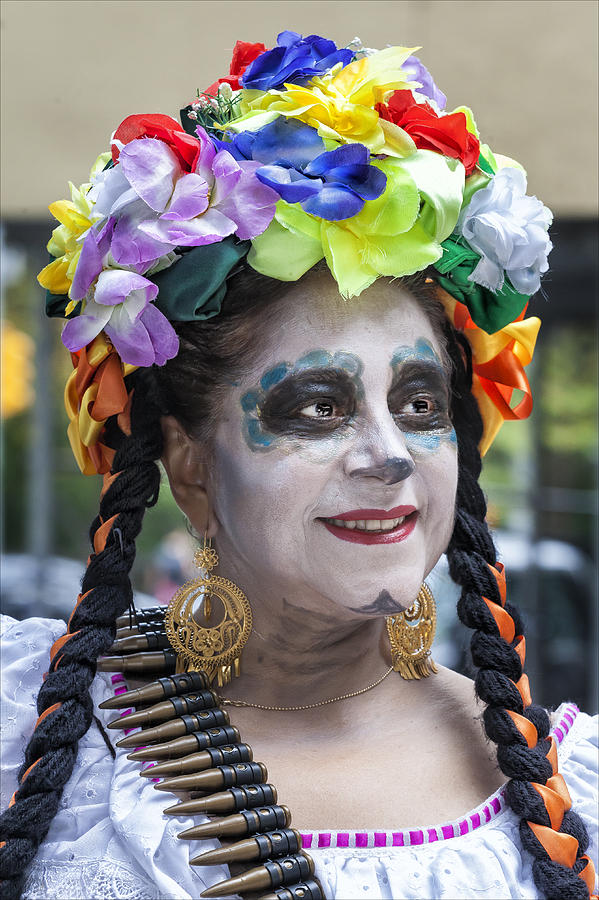 Day of the Dead El Museo del Barrio NYC 2014 Photograph by Robert Ullmann