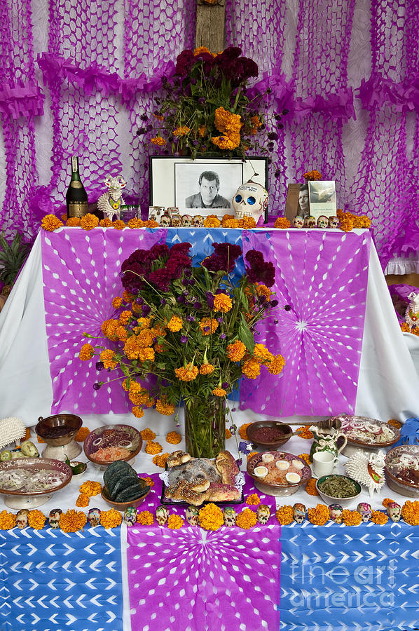 Day Of The Dead Remembrance, Mexico Photograph by John Shaw