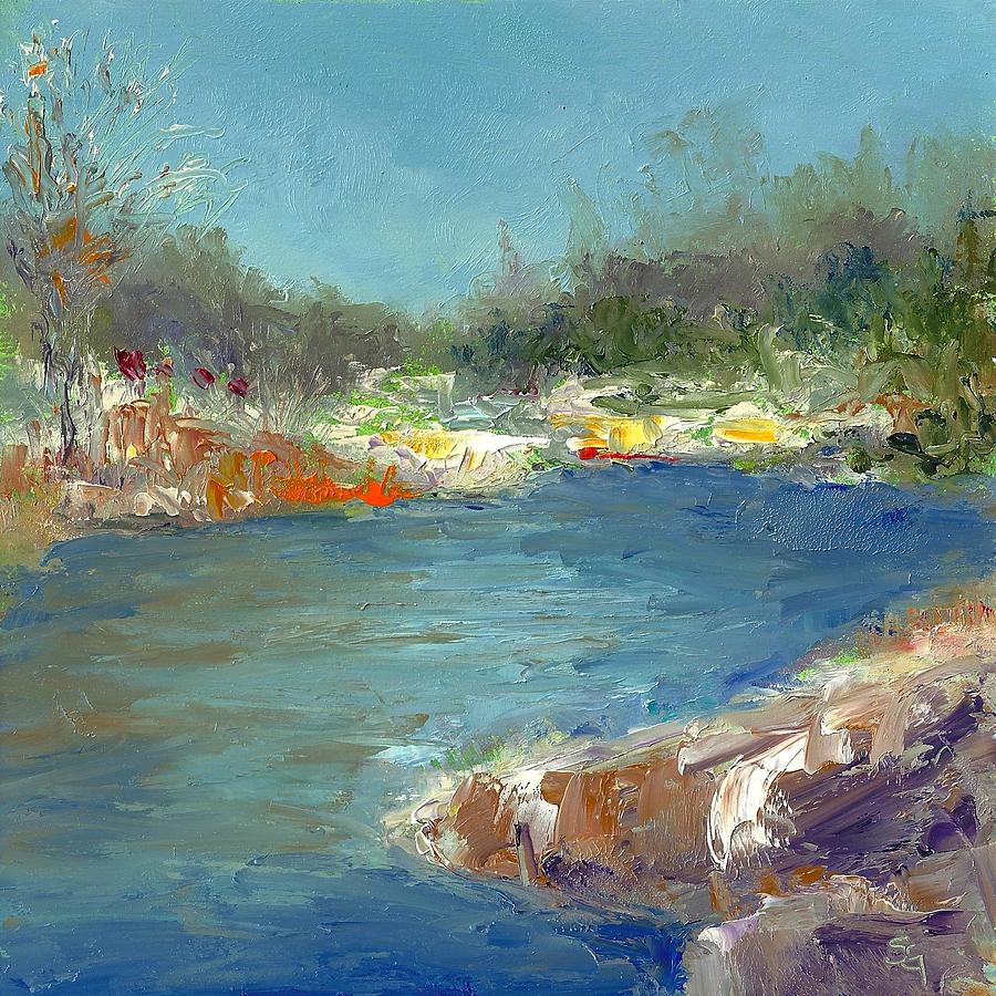 Day On The River Painting