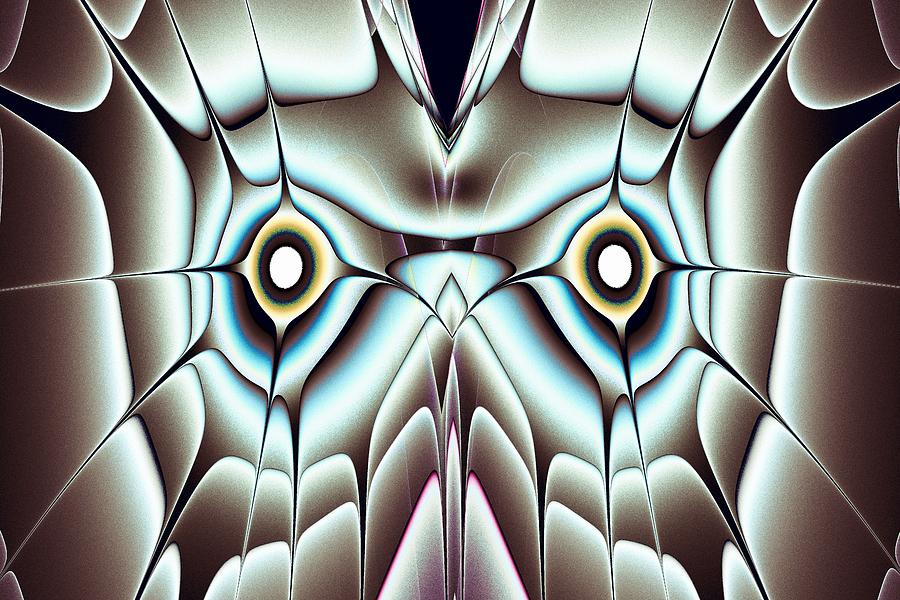 Day Owl Digital Art by Anastasiya Malakhova