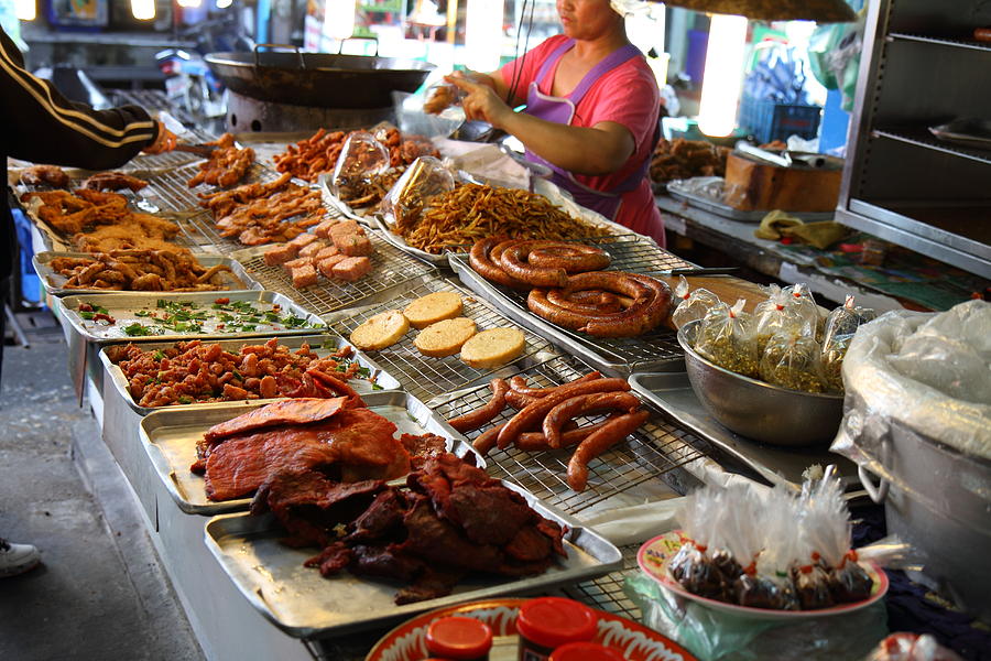 Day Street Market - Chiang Mai Thailand - 01137 Photograph by DC ...