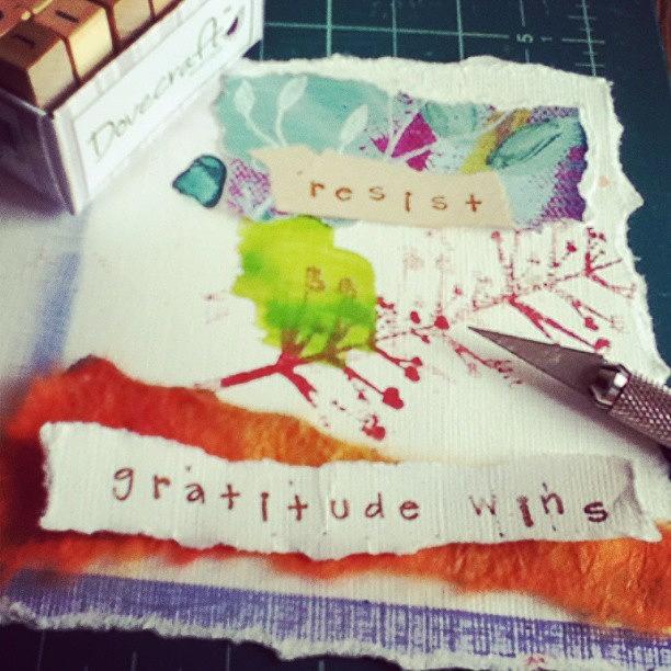 Wip Photograph - Day3 #wip #30daysofgratitude #aedm2013 by Louise Gale