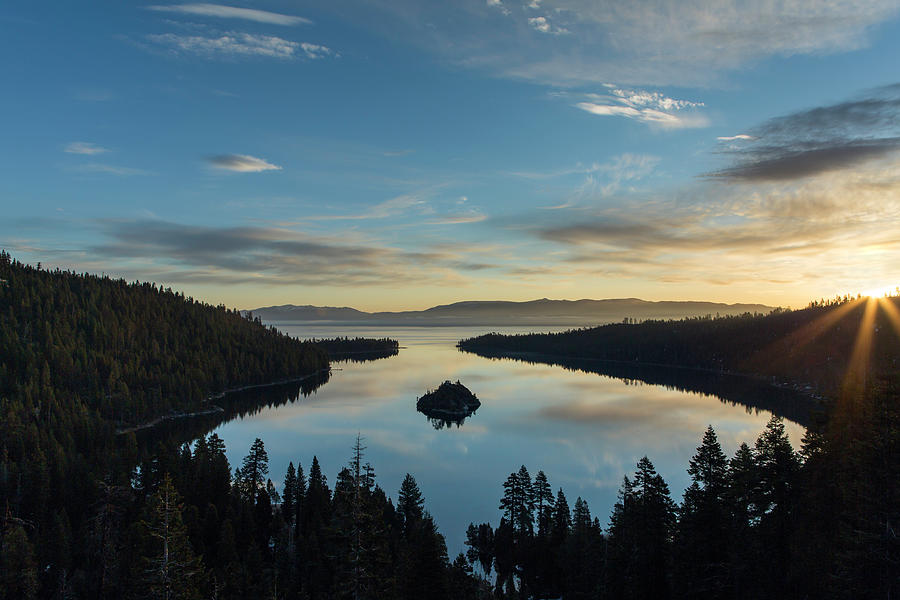 Daybreak At Emerald Bay Photograph by Don Cook