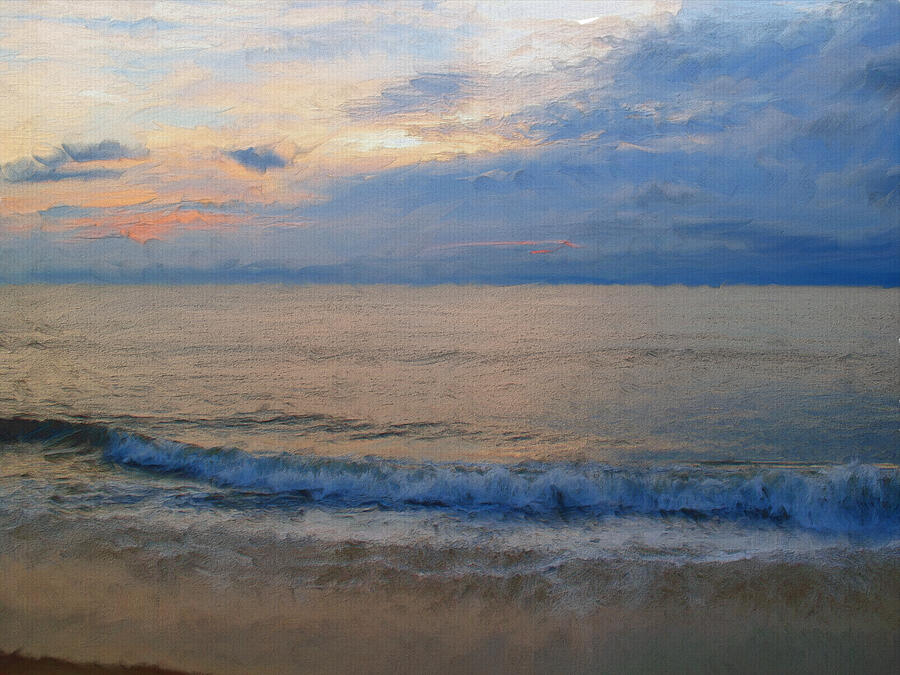 Daybreak at Nags Head Painting by Forest Stiltner - Fine Art America