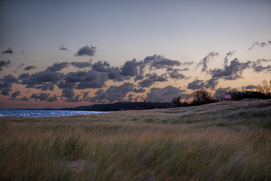 Beach Photograph - Daybreak in St Joseph Michigan by John Crothers