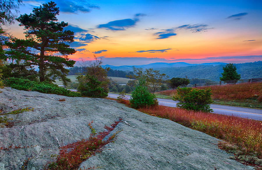 Daybreak in the Blue Ridge Photograph by Dan Carmichael