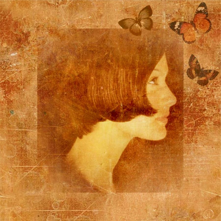 Butterfly Digital Art - Daydreaming by Gun Legler