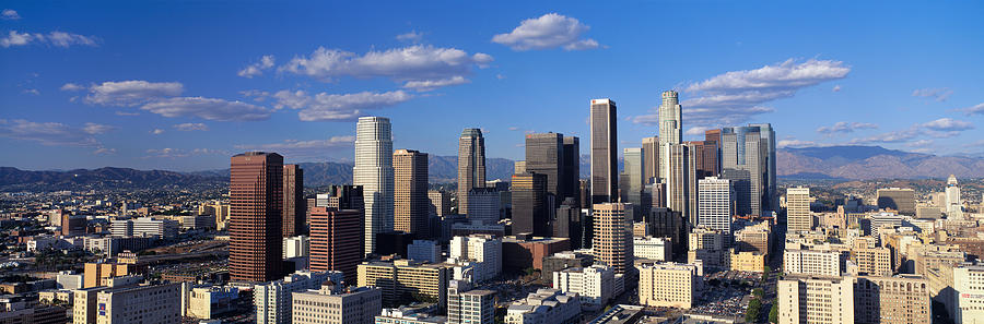 Daylight Skyline, Los Angeles Photograph by Panoramic Images