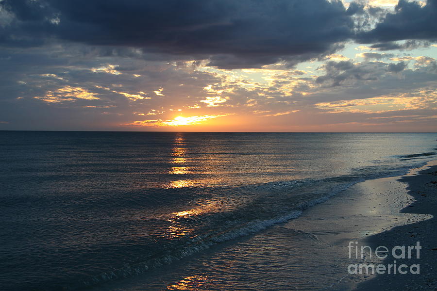Sunset Photograph - Days End Over Sanibel Island by Christiane Schulze Art And Photography