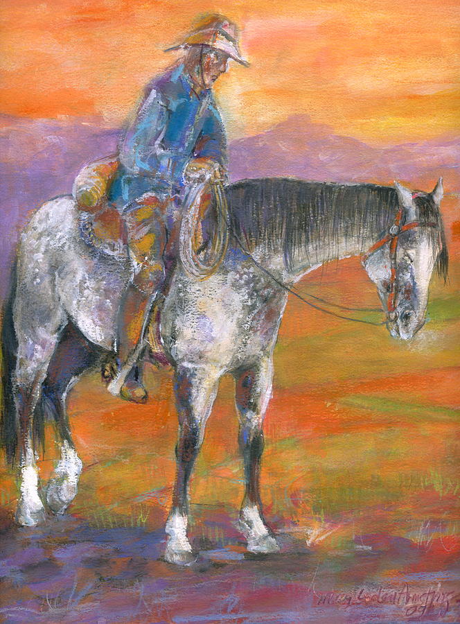 Days Rest Painting by Mary Armstrong