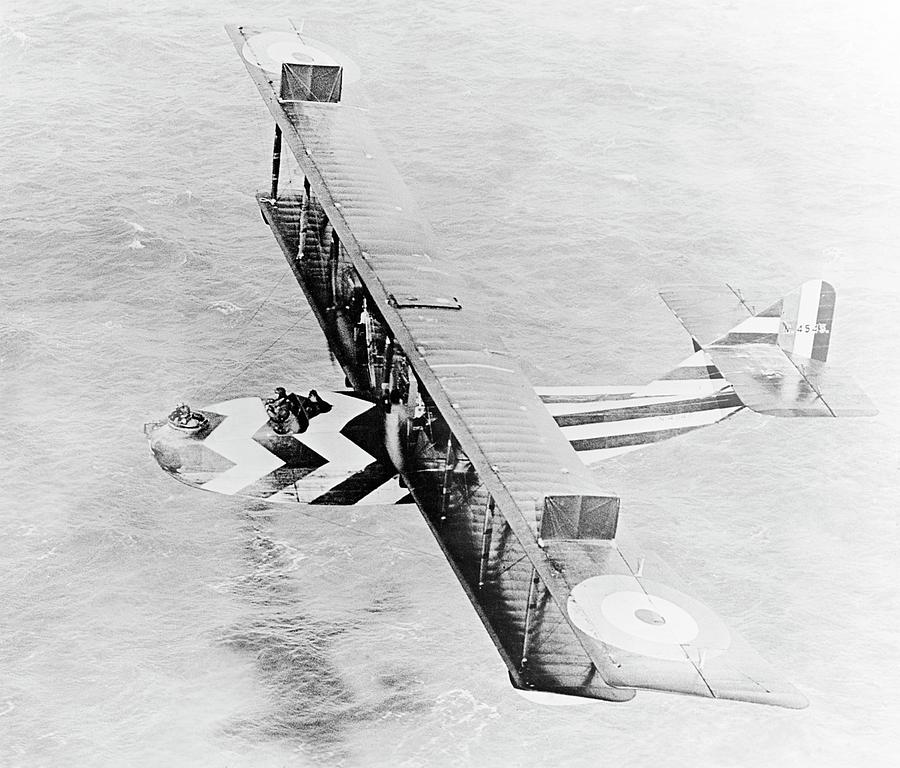 20th Century Photograph - Dazzle Painted Flying Boat by Us Navy/science Photo Library 20th Century Photograph - Dazzle Painted Flying Boat by Us Navy/science Photo Library