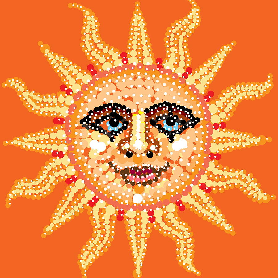Dazzling Sun Digital Art by R  Allen Swezey