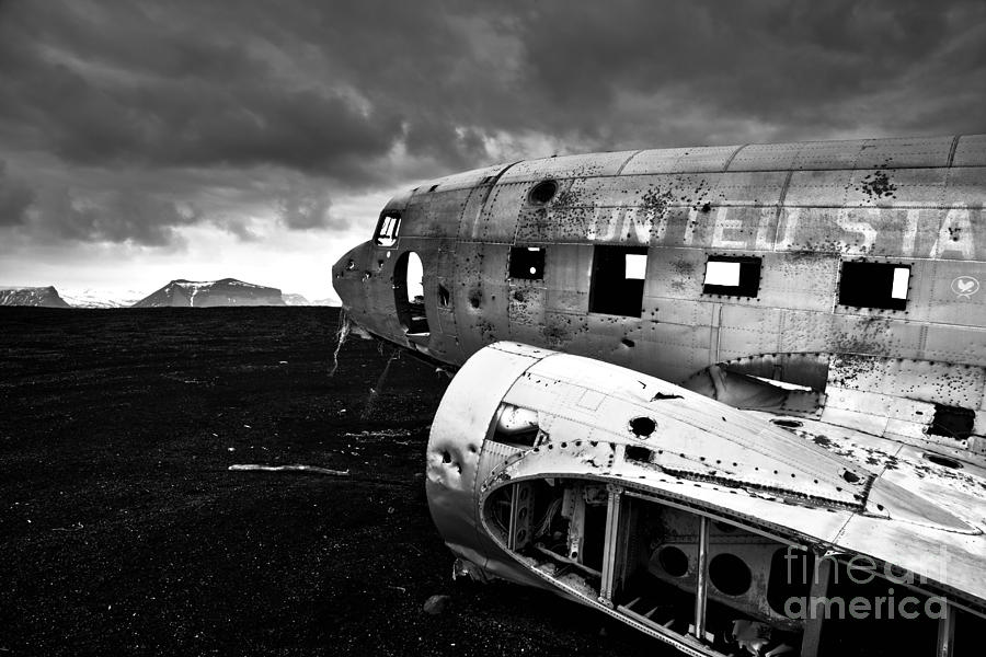 DC-3 iceland Photograph by Gunnar Orn Arnason