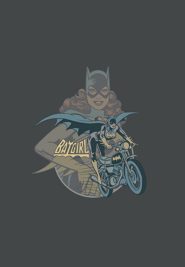 Batgirl Digital Art - Dc - Batgirl Biker by Brand A