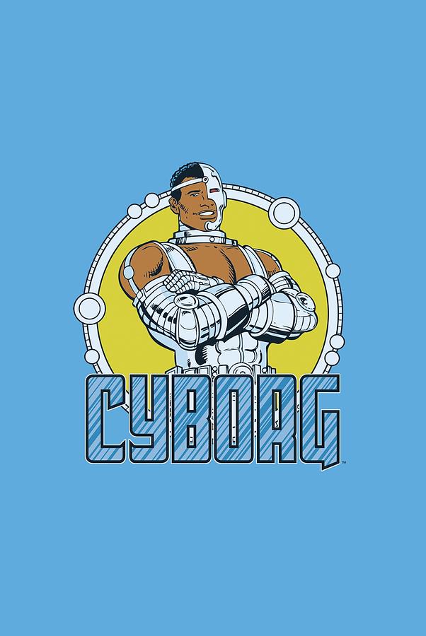 Cyborg Digital Art - Dc - Cyborg by Brand A