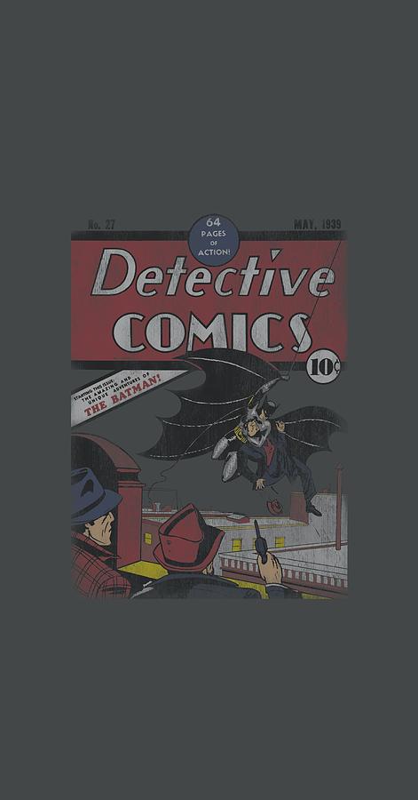 Batman Movie Digital Art - Dc - Detective #27 Distressed by Brand A Batman Movie Digital Art - Dc - Detective #27 Distressed by Brand A