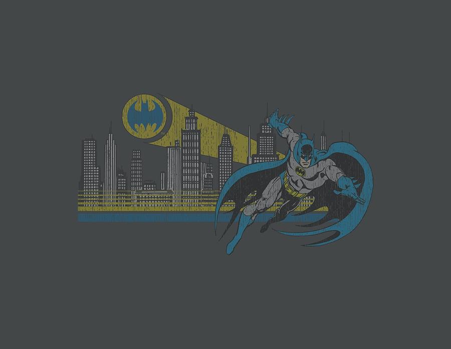 Batman Movie Digital Art - Dc - Gotham Retro by Brand A