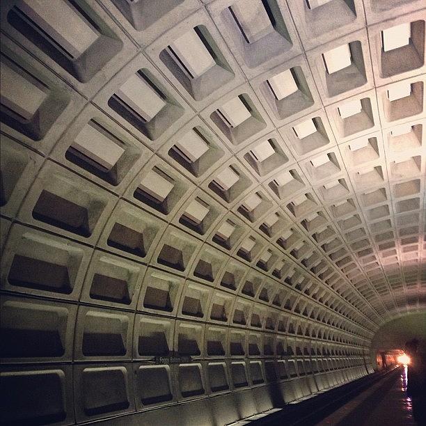 Dc Photograph - DC Metro by Pauline G