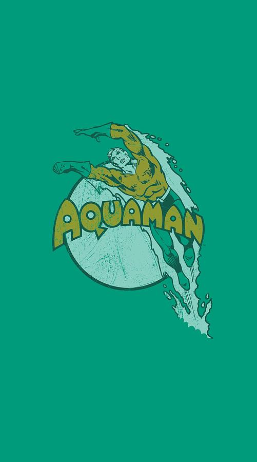 Aquaman Digital Art - Dc - Splash by Brand A