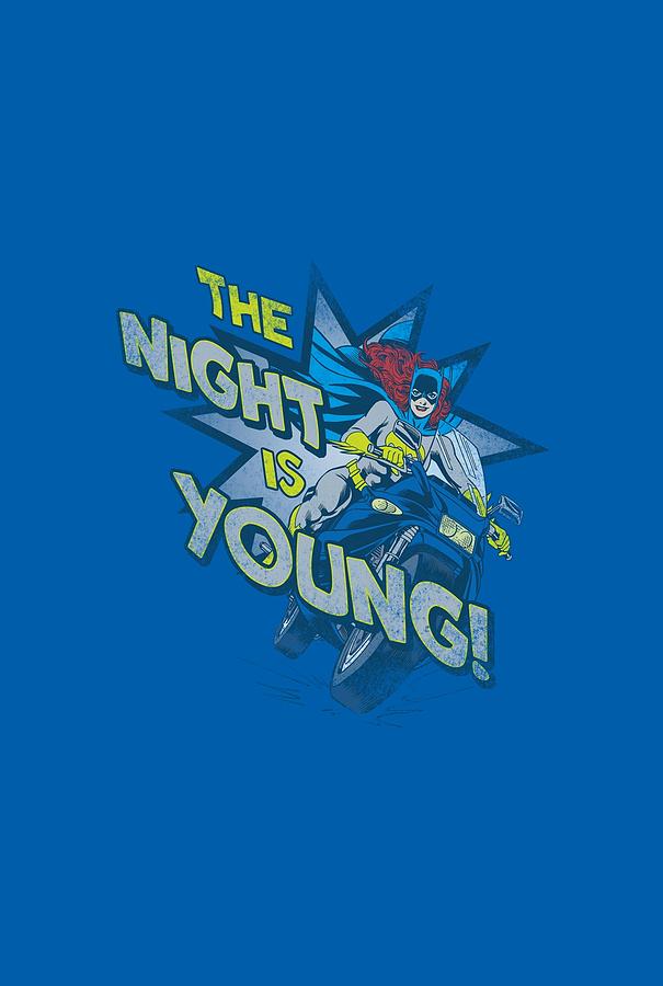 Batgirl Digital Art - Dc - The Night Is Young by Brand A