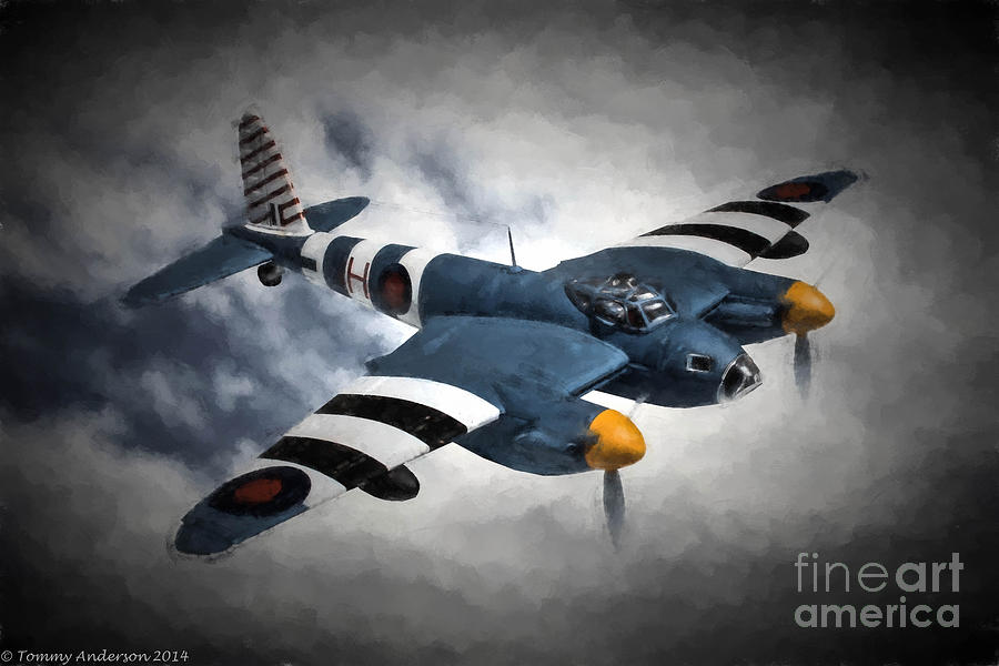 de Havilland Mosquito PR.Mk XVI Digital Art by Tommy Anderson