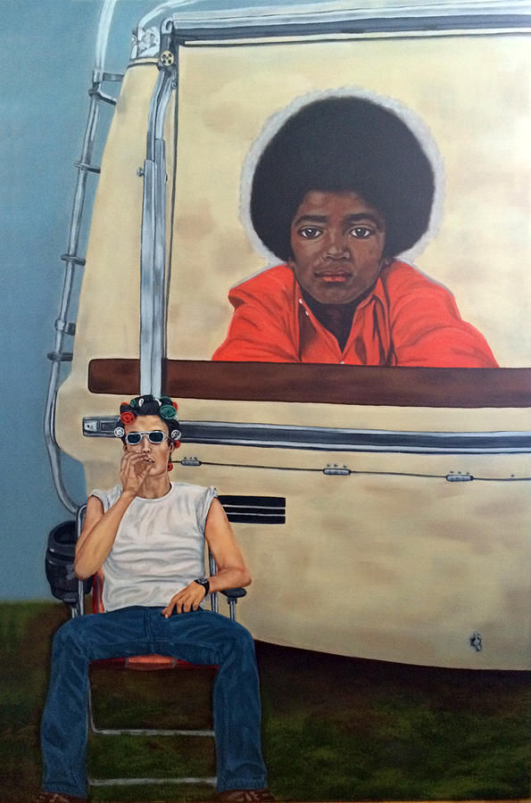 Michael Jackson Painting - De Moral- Times Arent Changing by AntoniMo-Disciple With No Master