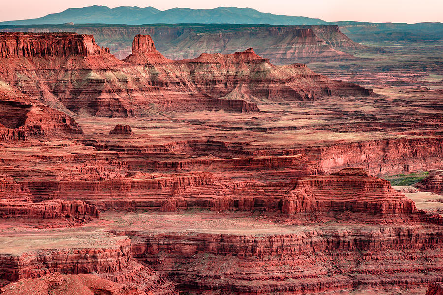 Landscape Photograph - Dusk at Dead Horse Point State Park  by Gregory Ballos