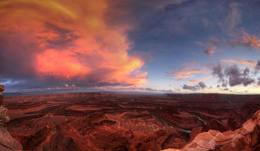 Dead Horse Point Sunset Photograph by © Jan Zwilling