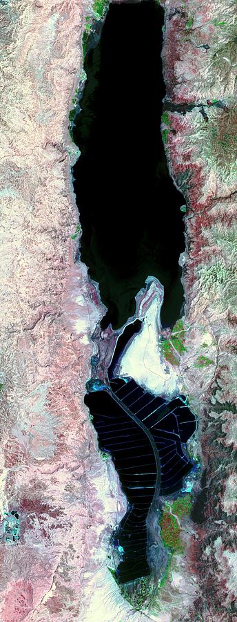 Dead Sea Photograph by Nasa/science Photo Library