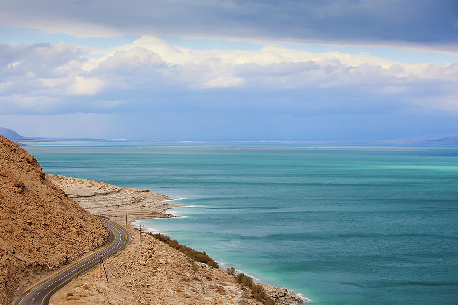 Dead Sea Road Photograph by Reynold Mainse / Design Pics