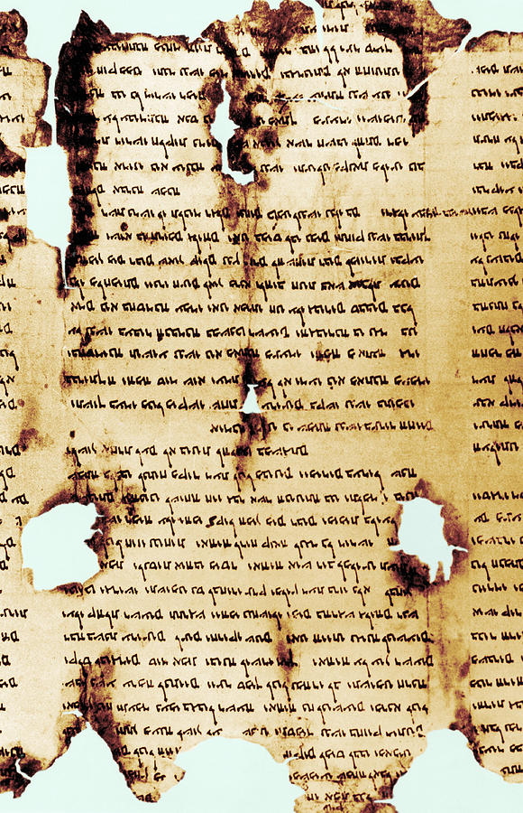 Dead Sea Scroll Photograph by Omikron