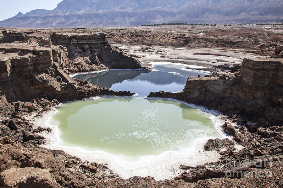 Dead Sea Sinkholes Photograph by Eyal Bartov - Fine Art America