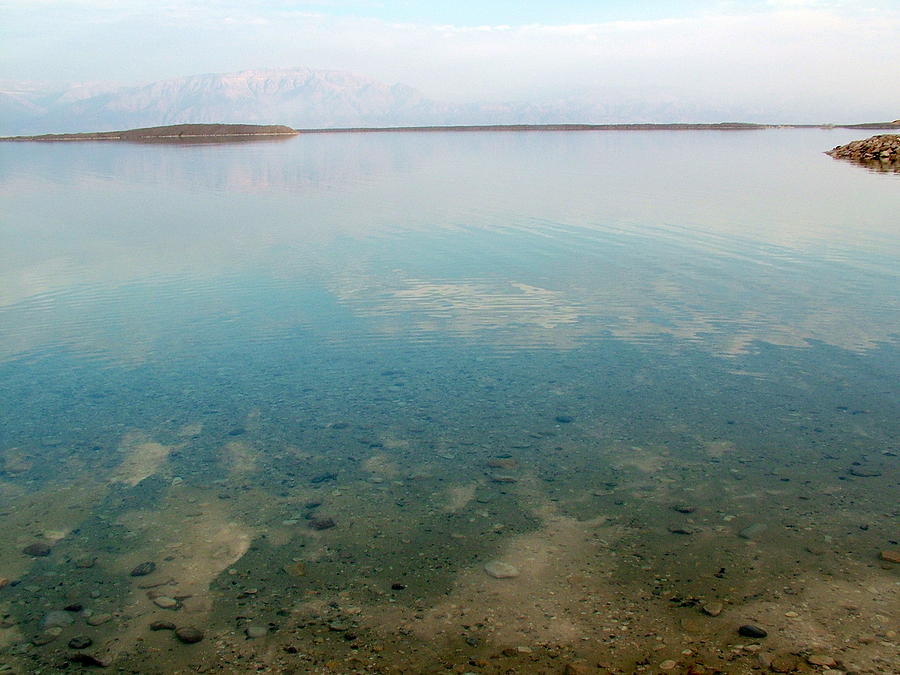 Dead Sea stillness  Photograph by Rita Adams