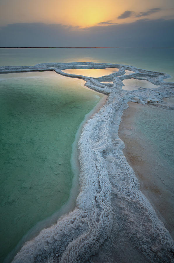 Dead Sea Sunrise 2 Photograph by Ilan Shacham