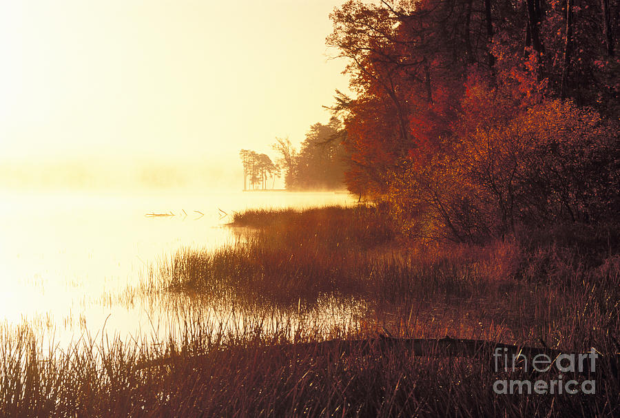 Deam Lake Sunrise - Fs000480a Photograph