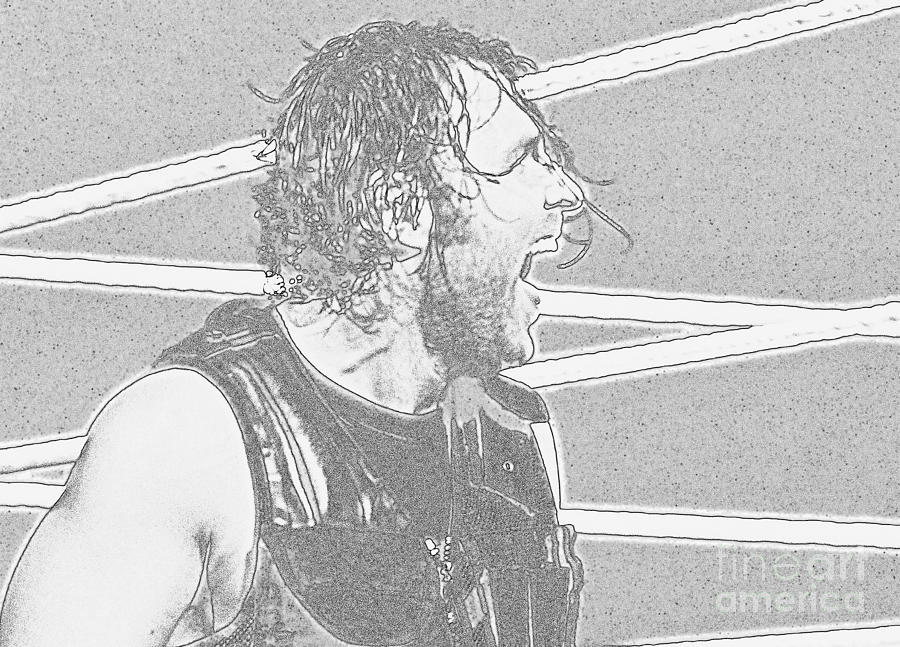Dean Ambrose Photograph by Paul Wilford