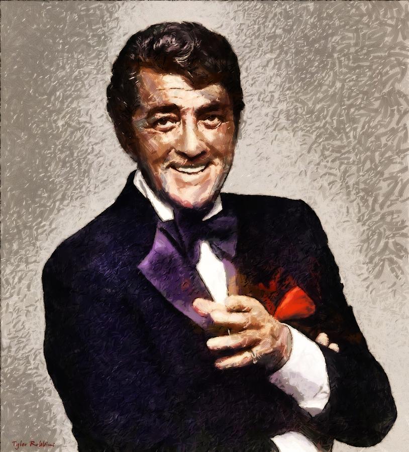 Dean Martin Painting by Tyler Robbins