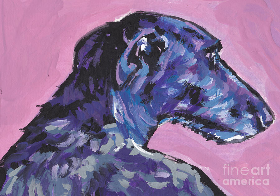 Dear Hound Painting by Lea S