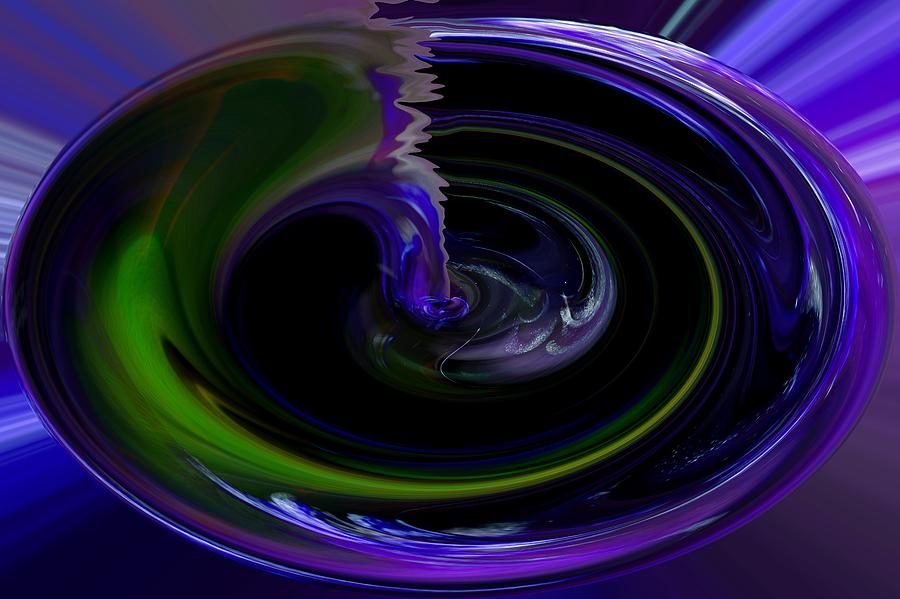Abstract Photograph - Death By Decanting by Richard Thomas