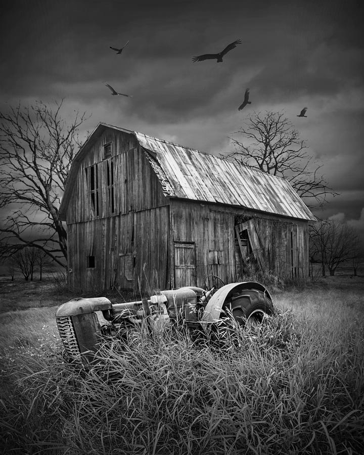 Death of a Midwest Farm Photograph by Randall Nyhof - Fine Art America