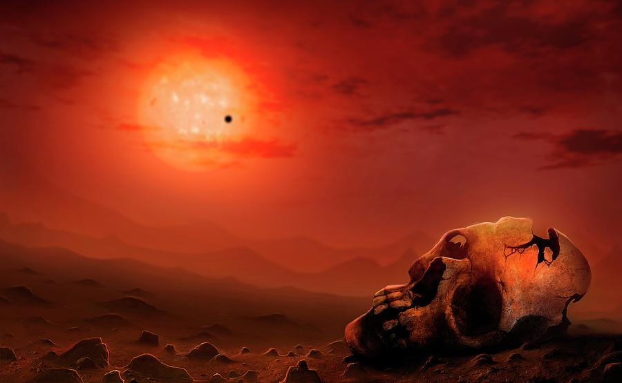 Death Of The Sun Photograph by Mark Garlick/science Photo Library