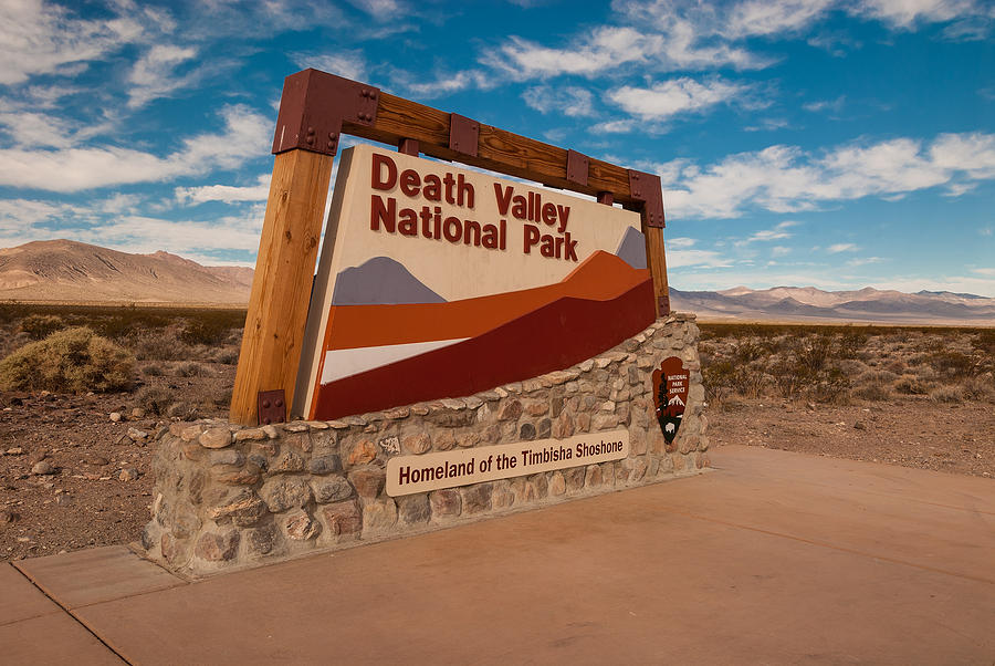Death Photograph - Death Valley Entry by Steve Gadomski Death Photograph - Death Valley Entry by Steve Gadomski