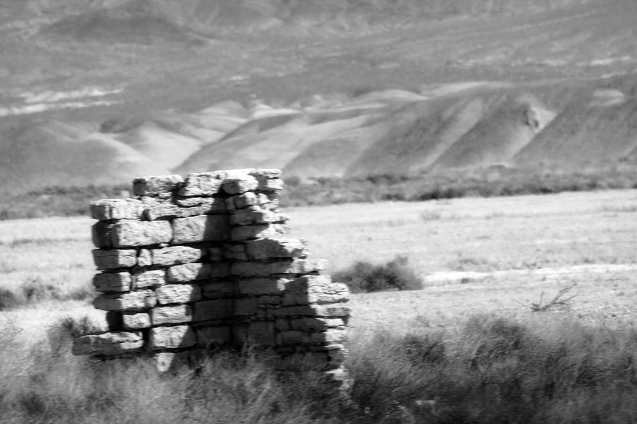 Death Valley Photograph - Death Valley Housing Department by Carolina Liechtenstein