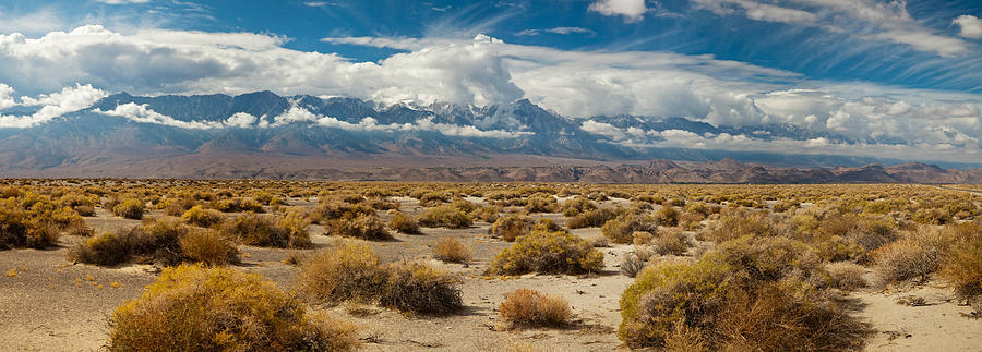 Death Valley National Park Photograph - Death Valley Landscape, Panamint Range by Panoramic Images