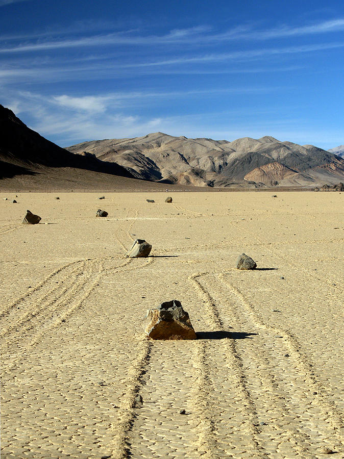 Death Valley National Park Playa Racing Rocks 30A Photograph by JustJeffAz Photography