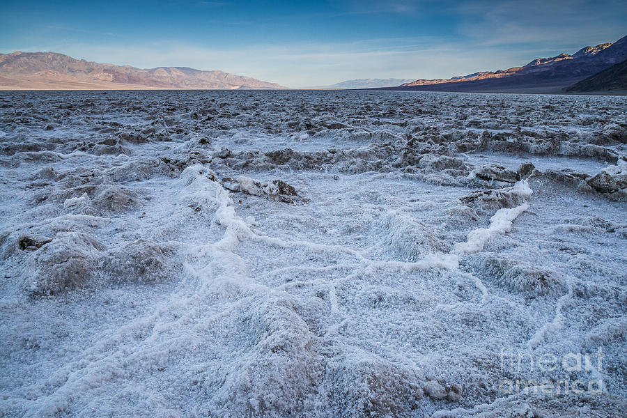 Death Valley Salty Veins Photograph by Joan Wallner
