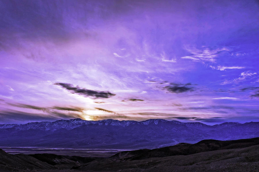 Sunset Photograph - Death Valley Sunset by Bill Boehm