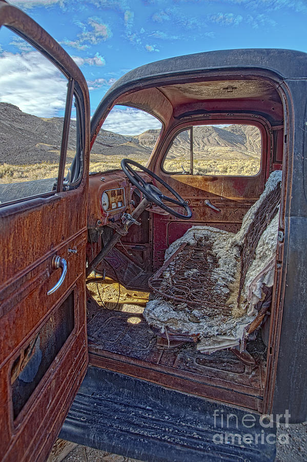 Death Valley Truck Photograph by Timothy Hacker