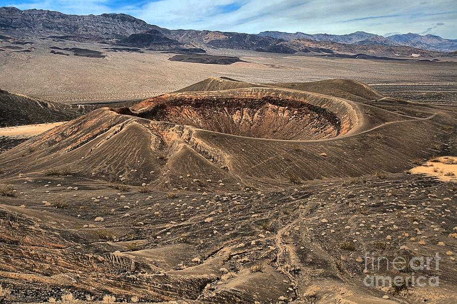 Death Valley Volcanic Landscape Photograph by Adam Jewell
